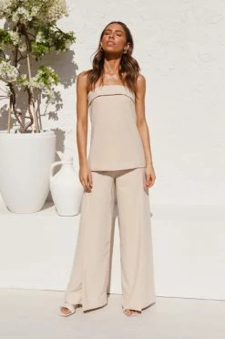 Rodeo Pants BEIGE -Mona Shop L4A1604 07001.1626999606