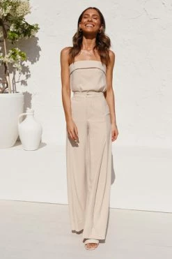 Rodeo Pants BEIGE -Mona Shop L4A1653 56038.1626999605