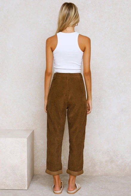 August Pants CHOCOLATE August Pants CHOCOLATE -Mona Shop L4A1963 88069.1651553011