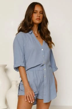 Sabrina Shorts BLUE -Mona Shop L4A1969 1 12060.1649653759