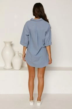 Sabrina Shorts BLUE -Mona Shop L4A1983 94566.1649653760