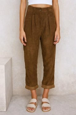 August Pants CHOCOLATE 6 August Pants CHOCOLATE -Mona Shop L4A1985 70814.1651553011