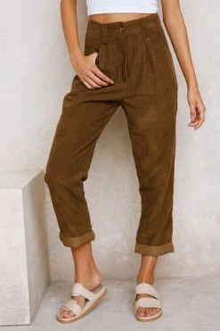 August Pants CHOCOLATE 11 August Pants CHOCOLATE -Mona Shop L4A1987 94280.1651553011