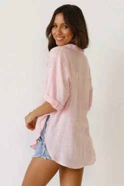 Chase Shirt PINK -Mona Shop L4A2215 1 23518.1667512832