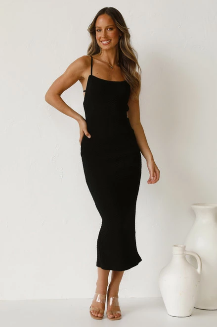 Kenzie Dress BLACK Kenzie Dress BLACK -Mona Shop L4A2374 91663.1637046091