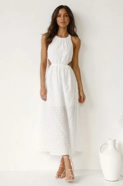 Nicola Dress WHITE -Mona Shop L4A2515 11402.1638937555