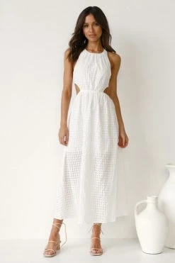 Nicola Dress WHITE -Mona Shop L4A2522 53605.1638937555