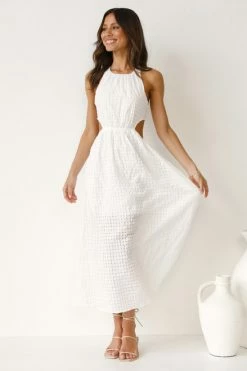 Nicola Dress WHITE -Mona Shop L4A2528 64411.1638937555