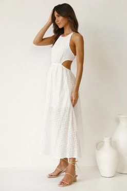 Nicola Dress WHITE -Mona Shop L4A2530 81208.1638937555