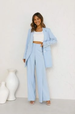 Nicole Blazer SKY BLUE 10 Nicole Blazer SKY BLUE -Mona Shop L4A3460 84053.1628766265