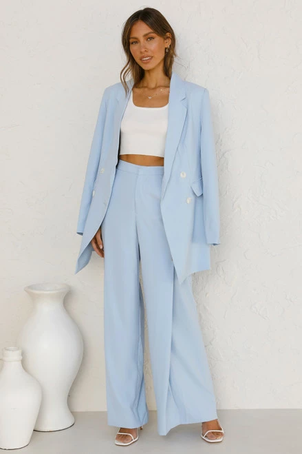 Nicole Blazer SKY BLUE Nicole Blazer SKY BLUE -Mona Shop L4A3479 56760.1628982676