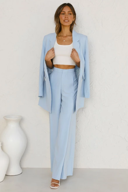 Nicole Blazer SKY BLUE Nicole Blazer SKY BLUE -Mona Shop L4A3483 99397.1628982699