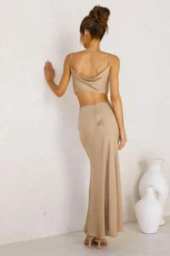 Eisley Midi Dress TAUPE 8 Eisley Midi Dress TAUPE -Mona Shop L4A3926 62104.1629960648