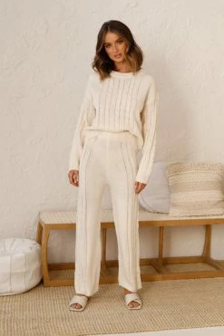 Paptas Knit Pants -Mona Shop L4A5382 25961.1593688560