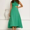 Tia Dress GREEN 2 Tia Dress GREEN -Mona Shop L4A5385 99010.1646132852