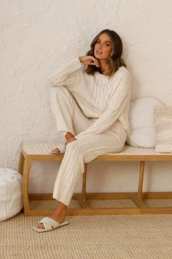 Paptas Knit Pants -Mona Shop L4A5395 30283.1593688547