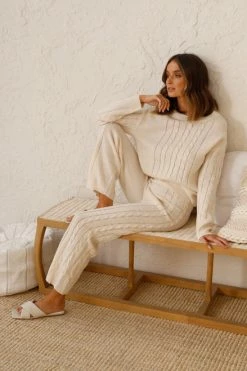 Paptas Knit Pants -Mona Shop L4A5403 61700.1593660076