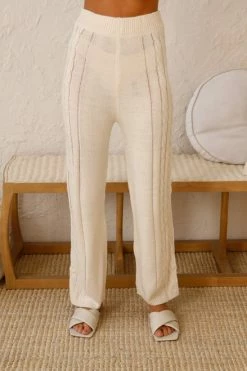 Paptas Knit Pants -Mona Shop L4A5404 03928.1593688562