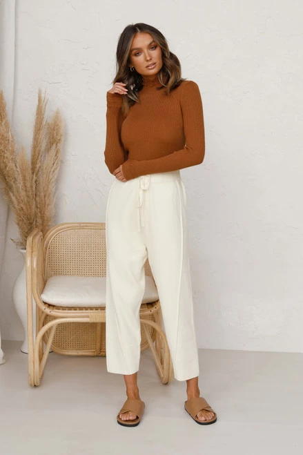 Sonny Knit Pants CREAM Sonny Knit Pants CREAM -Mona Shop L4A5564 31770.1594189589