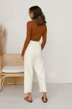 Sonny Knit Pants CREAM 10 Sonny Knit Pants CREAM -Mona Shop L4A5580 46714.1594188176