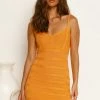 Zendaya Mini Dress ORANGE 2 Zendaya Mini Dress ORANGE -Mona Shop L4A5684 1 50355.1646133938