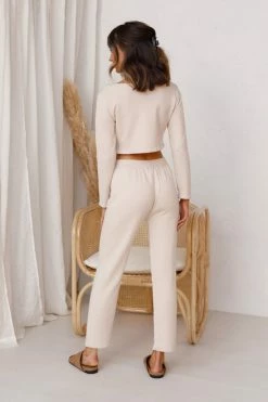 Julian Knit Pants BEIGE -Mona Shop L4A5745 27236.1594797335