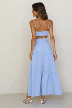 Lia Top PERIWINKLE 8 Lia Top PERIWINKLE -Mona Shop L4A6289 43090.1635752276