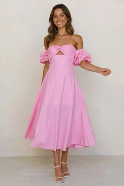 Megan Dress PINK 5 Megan Dress PINK -Mona Shop L4A6489 51391.1635220773