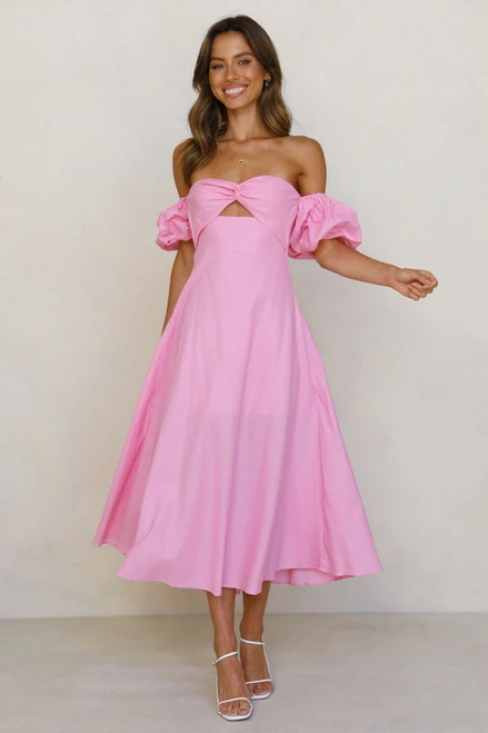 Megan Dress PINK Megan Dress PINK -Mona Shop L4A6489 51391.1635220773