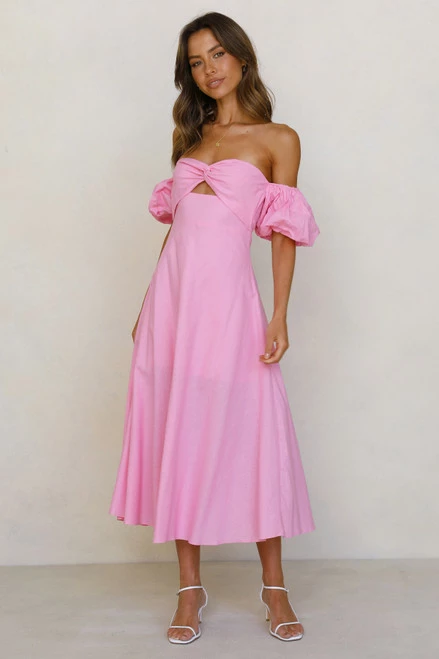Megan Dress PINK Megan Dress PINK -Mona Shop L4A6495 38231.1635220773