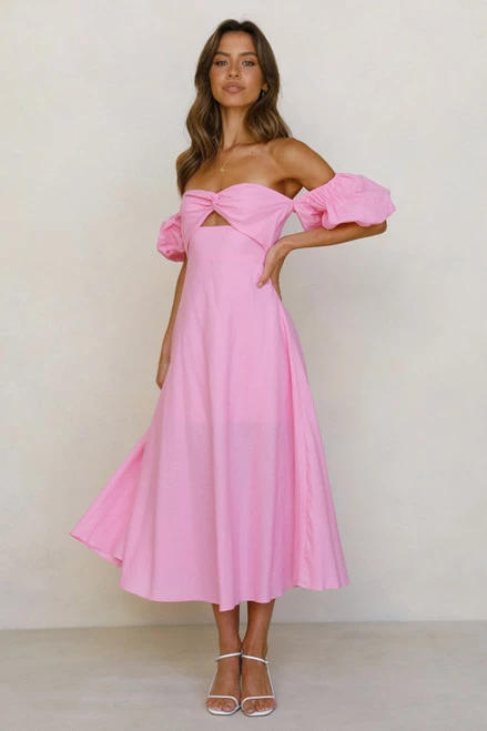 Megan Dress PINK Megan Dress PINK -Mona Shop L4A6499 60662.1635220773