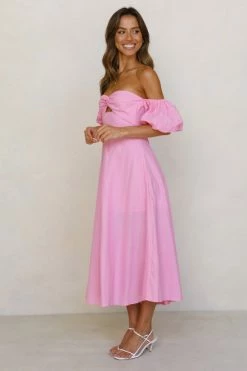 Megan Dress PINK 9 Megan Dress PINK -Mona Shop L4A6507 84231.1635220773