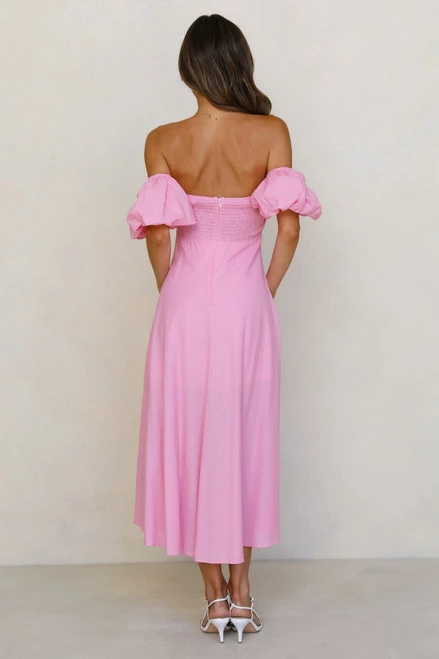 Megan Dress PINK Megan Dress PINK -Mona Shop L4A6508 94950.1635220773