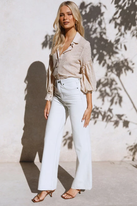 Charlee Jeans VINTAGE WASH Charlee Jeans VINTAGE WASH -Mona Shop L4A7231 22786.1619529259