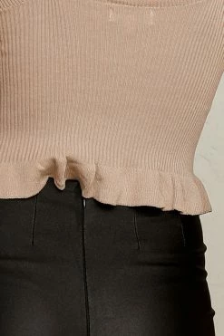 Brie Knit Cami 9 Brie Knit Cami -Mona Shop L4A7459 88401.1584358094