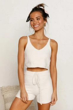 Arya Knit Shorts CREAM