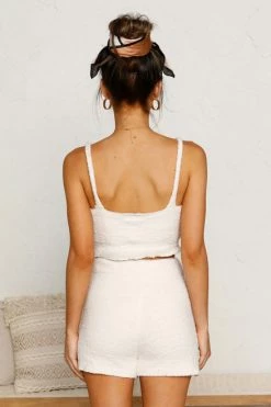 Arya Knit Shorts CREAM 8 Arya Knit Shorts CREAM -Mona Shop L4A7908 28250.1590668170