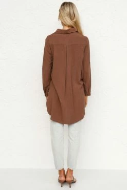 Lori Top CHOCOLATE 12 Lori Top CHOCOLATE -Mona Shop L4A8134 89406.1622781932