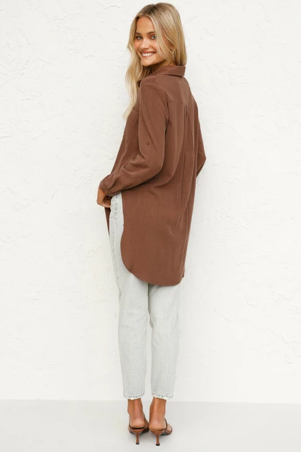 Lori Top CHOCOLATE Lori Top CHOCOLATE -Mona Shop L4A8136 92790.1624851612