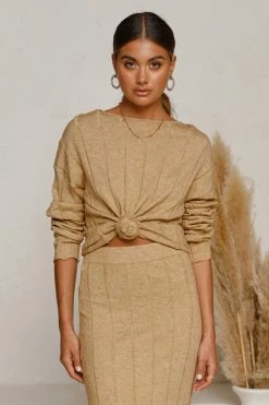 Lucette Top CAMEL