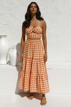 Charlotte Top ORANGE -Mona Shop L4A8484 53723.1632192380