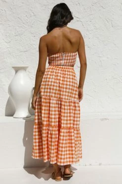 Charlotte Top ORANGE -Mona Shop L4A8516 69365.1632720372