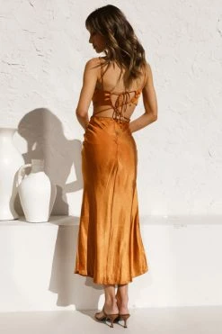 Chontelle Dress BRONZE -Mona Shop L4A9075 91122.1628063883