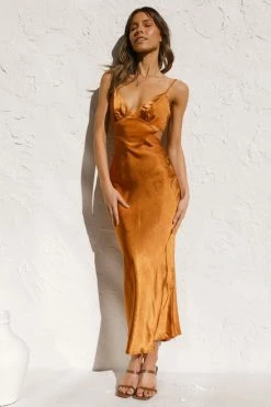 Chontelle Dress BRONZE -Mona Shop L4A9094 84665.1628063878