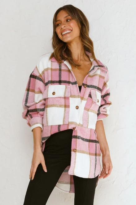 River Shacket PINK River Shacket PINK -Mona Shop L4A9873 1 83124.1651553815