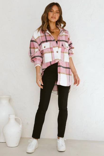 River Shacket PINK River Shacket PINK -Mona Shop L4A9876 56231.1651553815