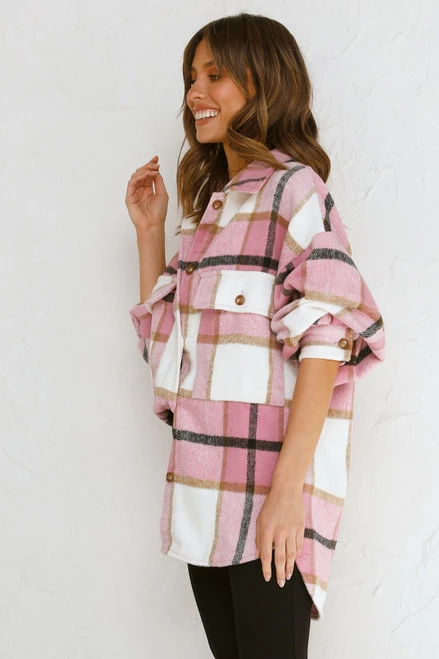 River Shacket PINK River Shacket PINK -Mona Shop L4A9886 1 03218.1651553815