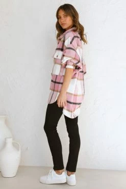 River Shacket PINK 8 River Shacket PINK -Mona Shop L4A9891 05020.1651553815