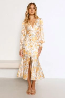 Jolin Dress YELLOW -Mona Shop L8A1466 68954.1659328064