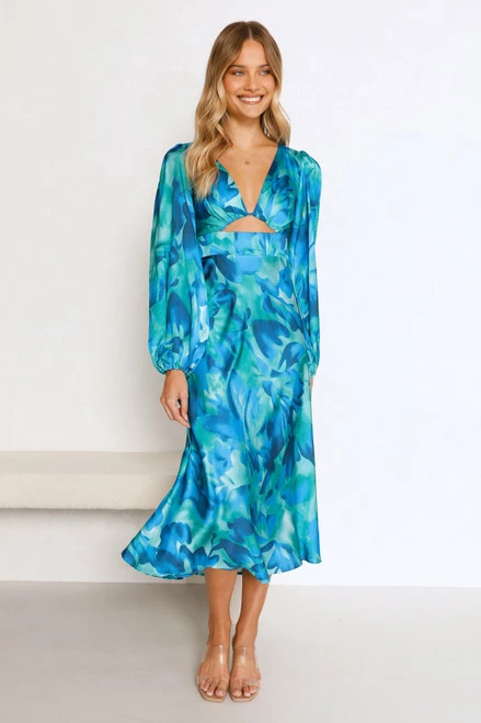 Bronti Dress BLUE MULTI Bronti Dress BLUE MULTI -Mona Shop L8A1552 61207.1657511859